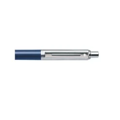 Sheaffer Ballpoint<Sentinel Blue and Chrome Ballpoint Pen With Chrome Trims