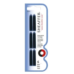 Sheaffer Ink Cartridges<Skrip Universal Ink Cartridges (5-Pack Blister Card)