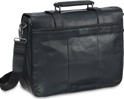 Mancini Portfolios|Business Cases<Single Compartment Briefcase for 15" Laptop with RFID Secure Pocket, 1