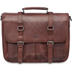 Mancini Portfolios|Business Cases<Single Compartment Briefcase for 15" Laptop with RFID Secure Pocket, 1