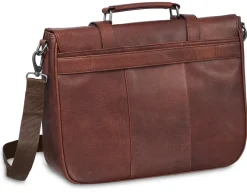 Mancini Portfolios|Business Cases<Single Compartment Briefcase for 15" Laptop with RFID Secure Pocket, 1
