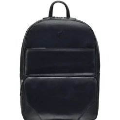 Mancini Portfolios|Business Cases<Slim Backpack for 14" Laptop, 12" x 4" x 16.25", Black
