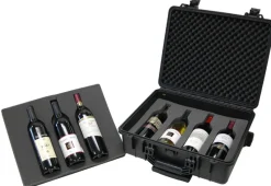 T. Z. Case Portfolios|Business Cases<TZ Case | TZ Case WCB-018B 7 Bottle Wheeled Wine Case