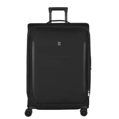 Victorinox Softside|Checked<Swiss Army Crosslight Large Softside Case | Altman Luggage Black