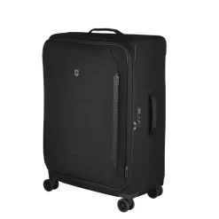 Victorinox Softside|Checked<Swiss Army Crosslight Large Softside Case | Altman Luggage Black