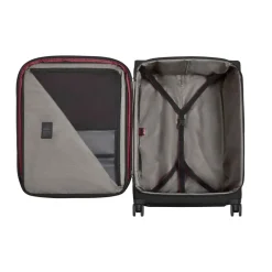 Victorinox Softside|Checked<Swiss Army Crosslight Large Softside Case | Altman Luggage Black