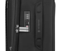 Victorinox Softside|Carry-on Luggage<Swiss Army Crosslight Frequent Flyer Plus Softside Carry On | Altman Luggage Black