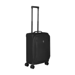 Victorinox Softside|Carry-on Luggage<Swiss Army Crosslight Frequent Flyer Plus Softside Carry On | Altman Luggage Black