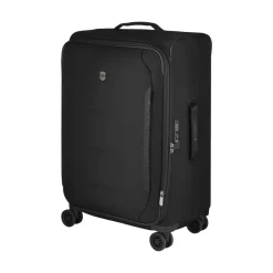 Victorinox Softside|Checked<Swiss Army Crosslight Medium Softside Case | Altman Luggage Black