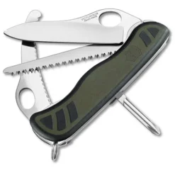Victorinox Knives<Swiss Army Hunter XT Olive Green Pocket Knife with Pouch