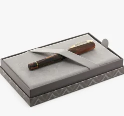 Visconti Limited Edition|Fountain<Medici Briarwood Ruthenium Fountain Pen | Altman Luggage