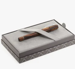 Visconti Rollerball|Felt Tip<Medici Briarwood Ruthenium Rollerball Pen | Altman Luggage