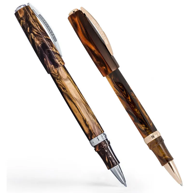Visconti Rollerball<Medici Rollerball Pens (Rose Gold or Palladium)