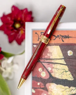 Visconti Ballpoint<Van Gogh Ballpoint Pen Flowering Plum Orchard | Altman Luggage