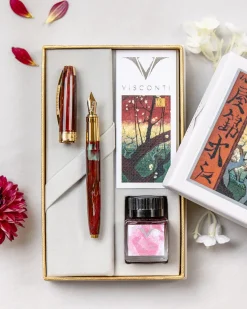 Visconti Fountain<Van Gogh FLOWERING PLUM ORCHARD Fountain Pen | Altman Luggage