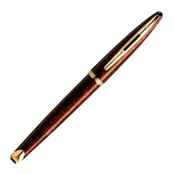Waterman Fountain<Carene Marine Amber GT Fountain Pen