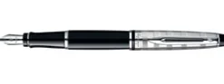 Waterman Fountain<Expert Deluxe Black CT Fountain Pen