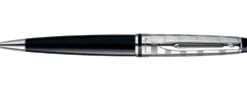 Waterman Ballpoint<Expert Deluxe Black CT Ballpoint Pen