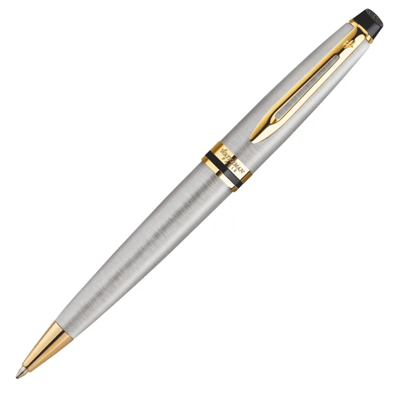 Waterman Ballpoint<Expert Stainless Steel GT Ballpoint Pen S0952000