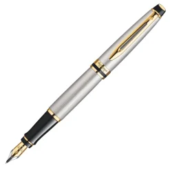 Waterman Fountain<Expert Stainless Steel GT Fountain Pen Medium S0951960