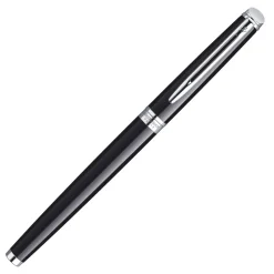 Waterman Rollerball|Felt Tip<Hemisphere Black Lacquer CT Rollerball Pen