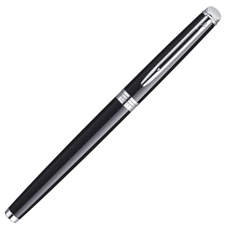 Waterman Fountain<Hemisphere Black Lacquer CT Fountain Pen