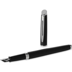 Waterman Fountain<Hemisphere Matte Black CT Fountain Pen