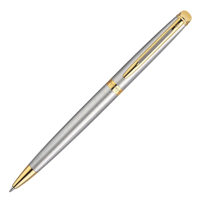Waterman Ballpoint<Hemisphere Stainless Steel GT Ballpoint