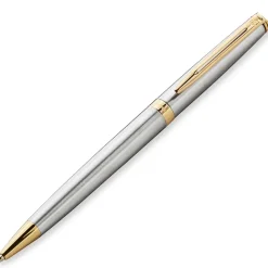 Waterman Ballpoint<Hemisphere Stainless Steel GT Ballpoint