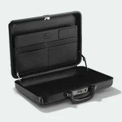 Zero Halliburton Portfolios|Attaches & Briefcases<Pursuit Aluminum Medium Attache Case Black